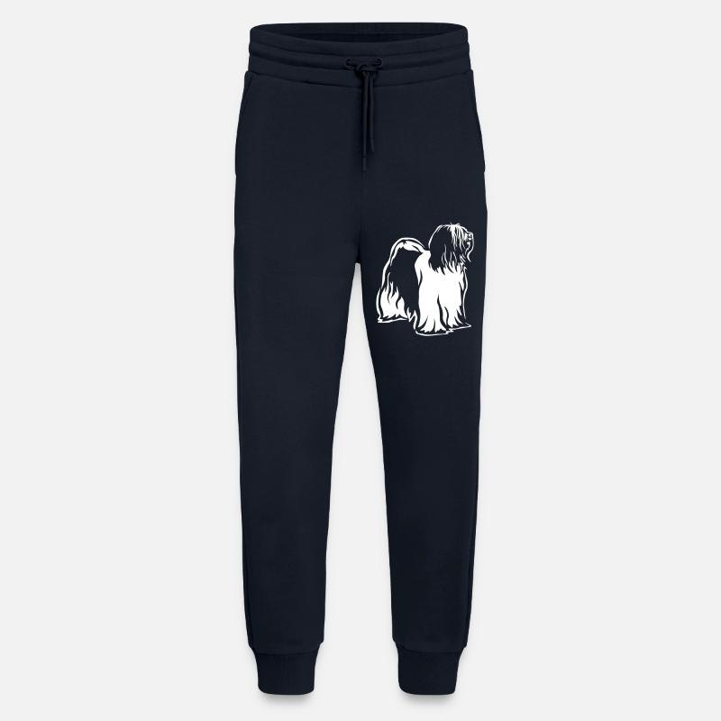 Tibet Terrier "Black Edition" - Jogginghose - made by SPREAD - DARK NAVY