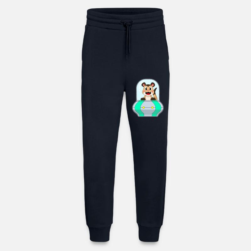 Erdmännchen mit Schiff - Jogginghose - made by SPREAD - DARK NAVY