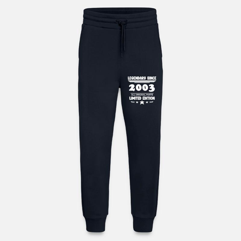2003 - Born 2003 - Jogging Pants - made by SPREAD  - DARK NAVY