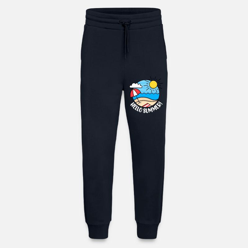 Hello Summer 2 (dark) - Jogging Pants - made by SPREAD  - DARK NAVY