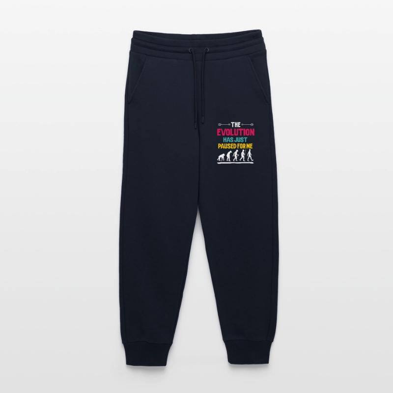 L'évolution s'est simplement arrêtée pour moi Pantalon de jogging bio décontracté fabriqué en UE