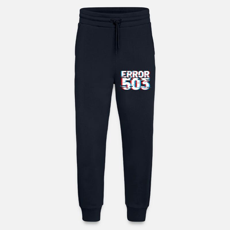 Error 503 Glitch - Jogging Pants - made by SPREAD - DARK NAVY