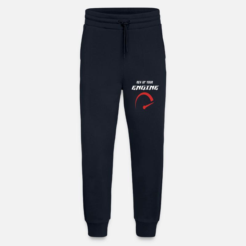 Rev up your engine - Jogging Pants - made by SPREAD  - DARK NAVY