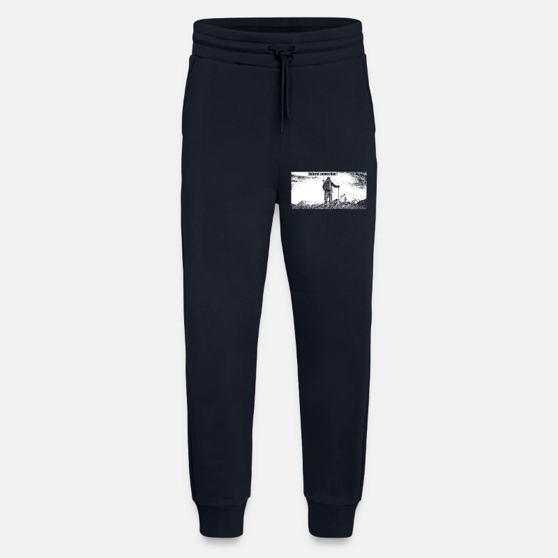 Run and run again - Pantalon de jogging bio décontracté fabriqué en UE - DARK NAVY