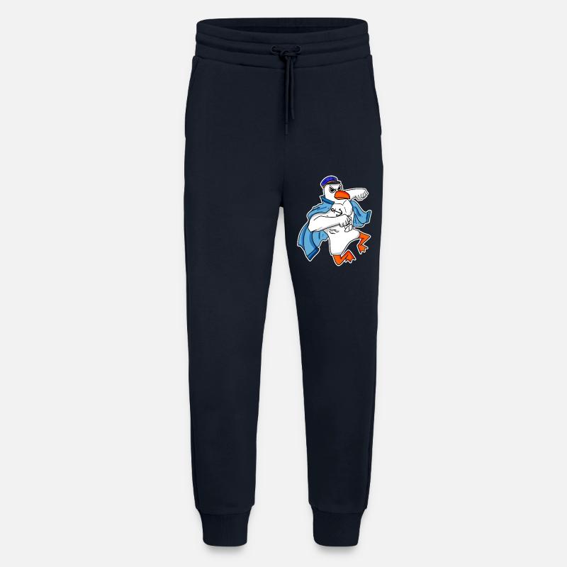 Seagull Captain Faust - Jogging Pants - made by SPREAD  - DARK NAVY