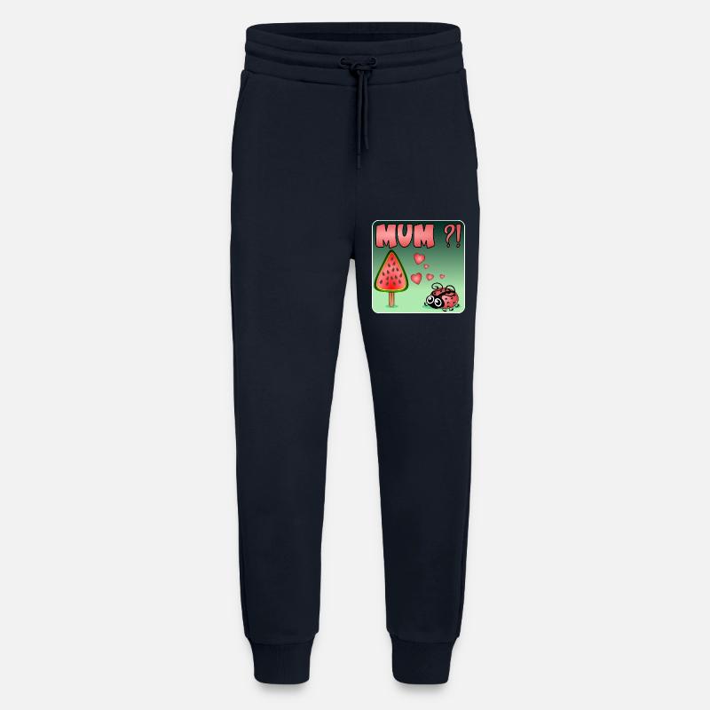 PUNGE de pastèque - Pantalon de jogging bio décontracté fabriqué en UE - DARK NAVY