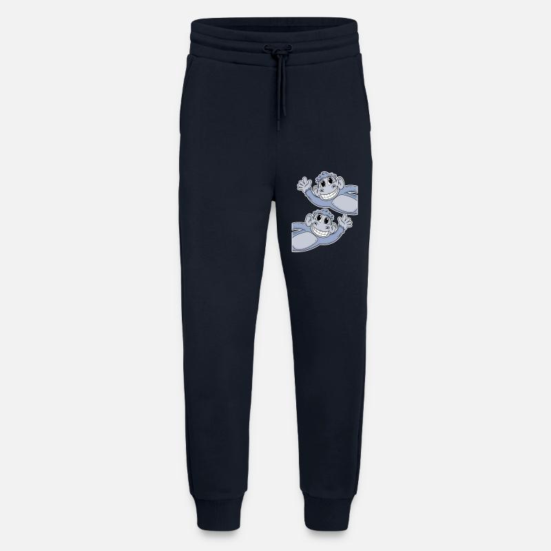 Affe Affen - Jogginghose - made by SPREAD - DARK NAVY