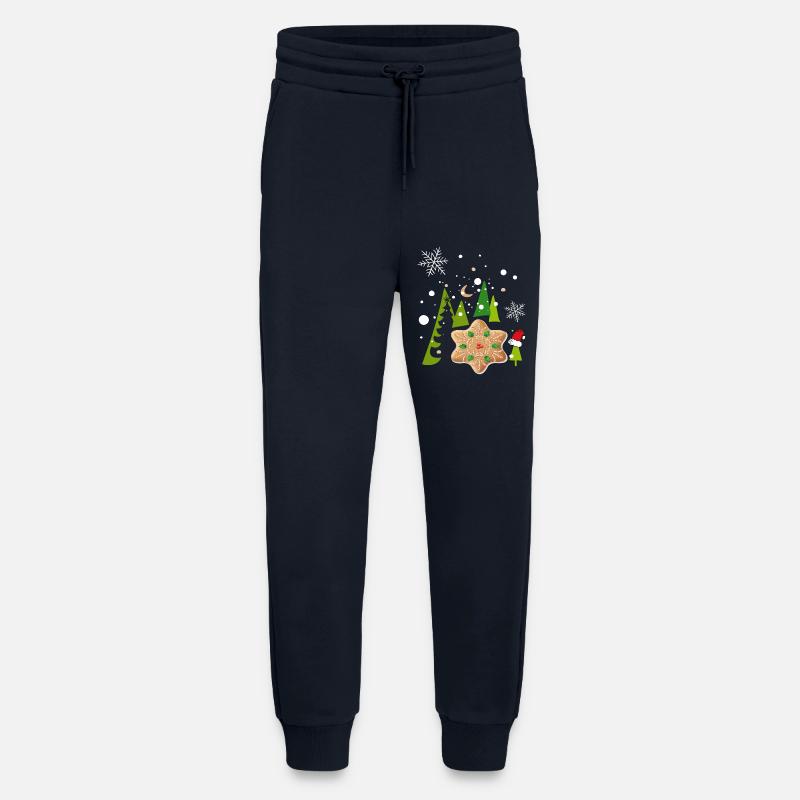 Advent, gingerbread, biscuits - Jogging Pants - made by SPREAD  - DARK NAVY