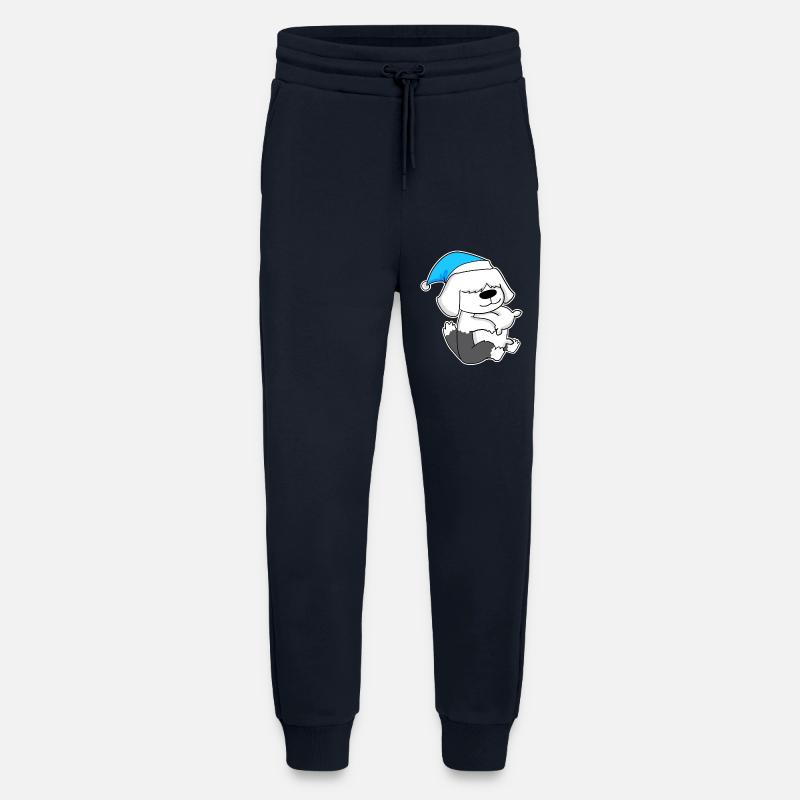 Sleeping, Tiredness, Dog - Jogging Pants - made by SPREAD - DARK NAVY
