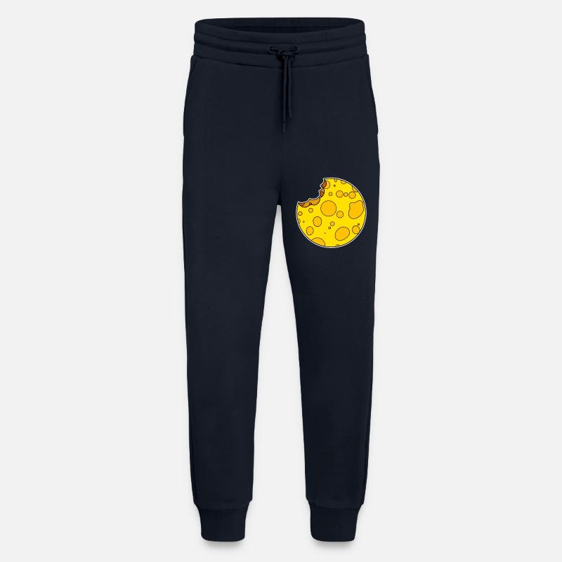 Circle Cheese Round - Jogging Pants - made by SPREAD  - DARK NAVY