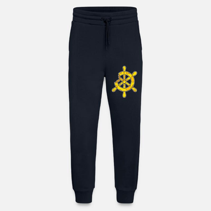 Steering Wheel Captain Cheese - Jogging Pants - made by SPREAD  - DARK NAVY