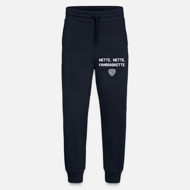 Nette Nette Fahrradkette - Jogginghose - made by SPREAD - DARK NAVY