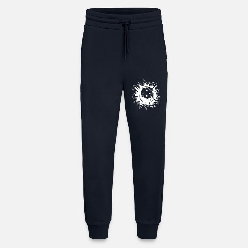 Bowling Zeichnung - Jogginghose - made by SPREAD - DARK NAVY