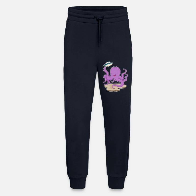 Octopus Toy Boat - Jogging Pants - made by SPREAD  - DARK NAVY