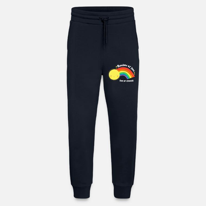 LGBT-Regenbogen der Liebe - Jogginghose - made by SPREAD - DARK NAVY