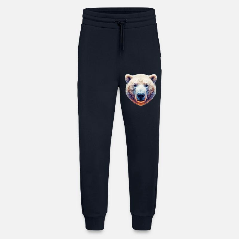 Weißer Eisbär - Jogginghose - made by SPREAD - DARK NAVY
