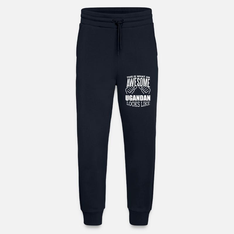 Uganda - Jogginghose - made by SPREAD - DARK NAVY