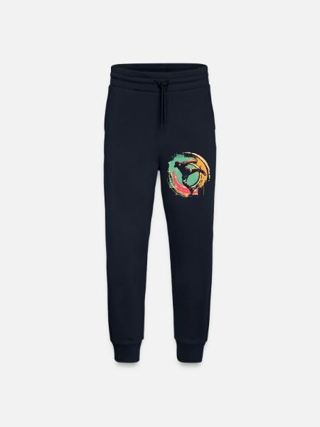 Oldschool B-Boy - Jogging Pants - made by SPREAD - DARK NAVY