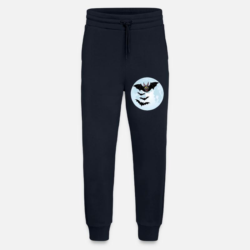 Bats, Vampires and the Moon - Jogging Pants - made by SPREAD - DARK NAVY