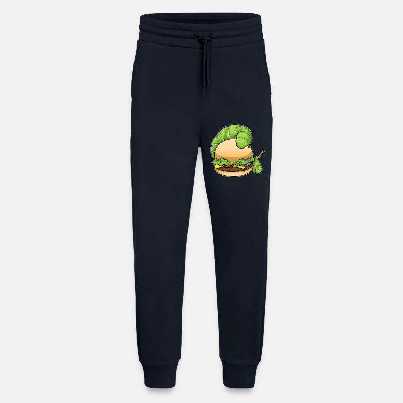 Raupe Cheeseburger - Jogginghose - made by SPREAD - DARK NAVY