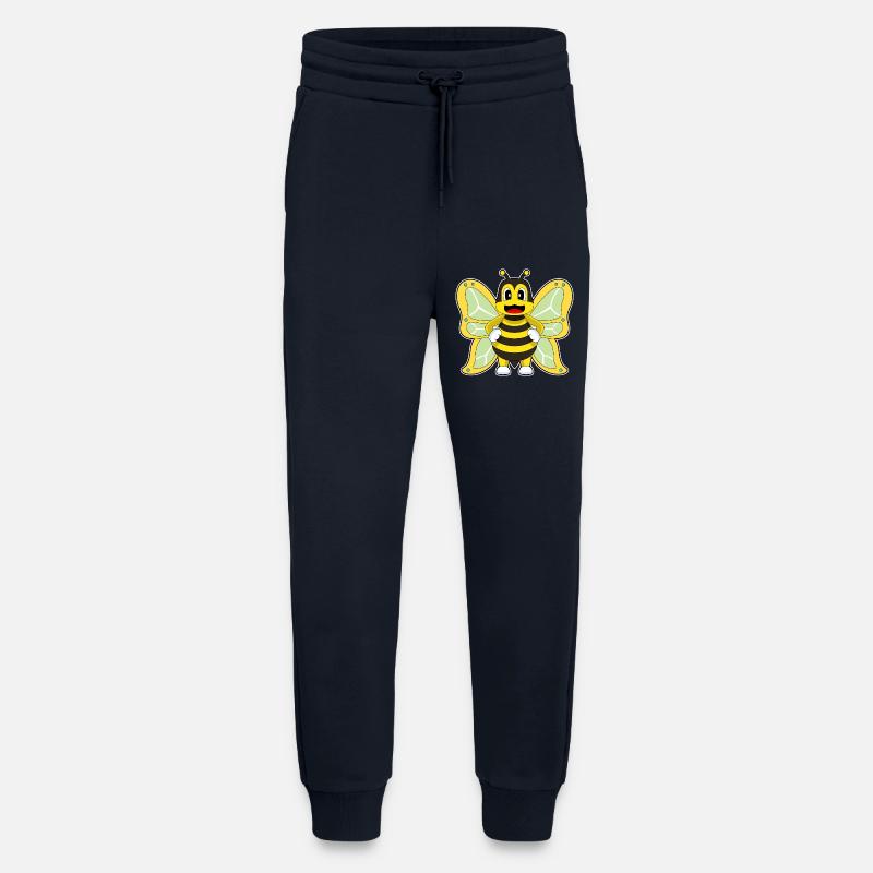 Schmetterling Biene - Jogginghose - made by SPREAD - DARK NAVY