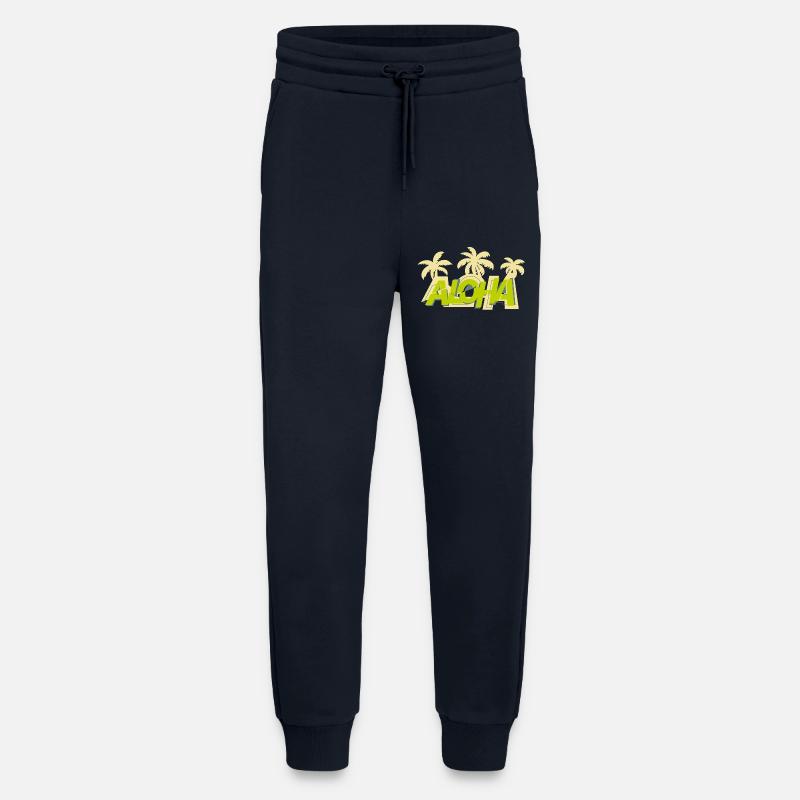 Aloha & Palmen - Jogginghose - made by SPREAD - DARK NAVY