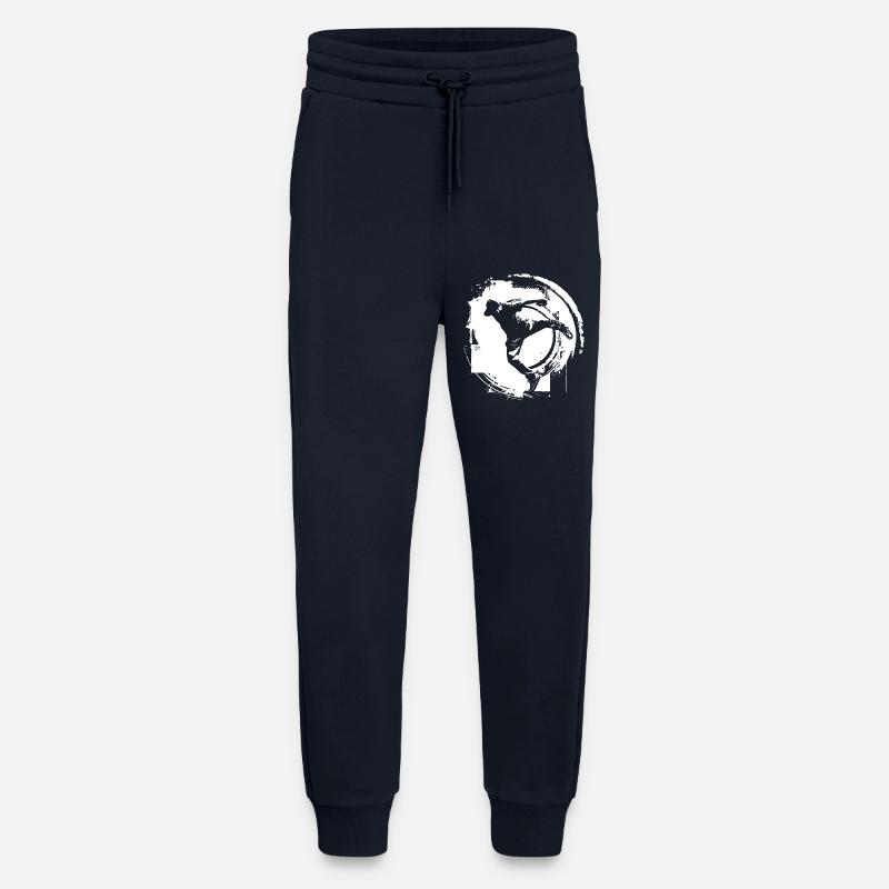 Breakdancer Drawing - Jogging Pants - made by SPREAD  - DARK NAVY
