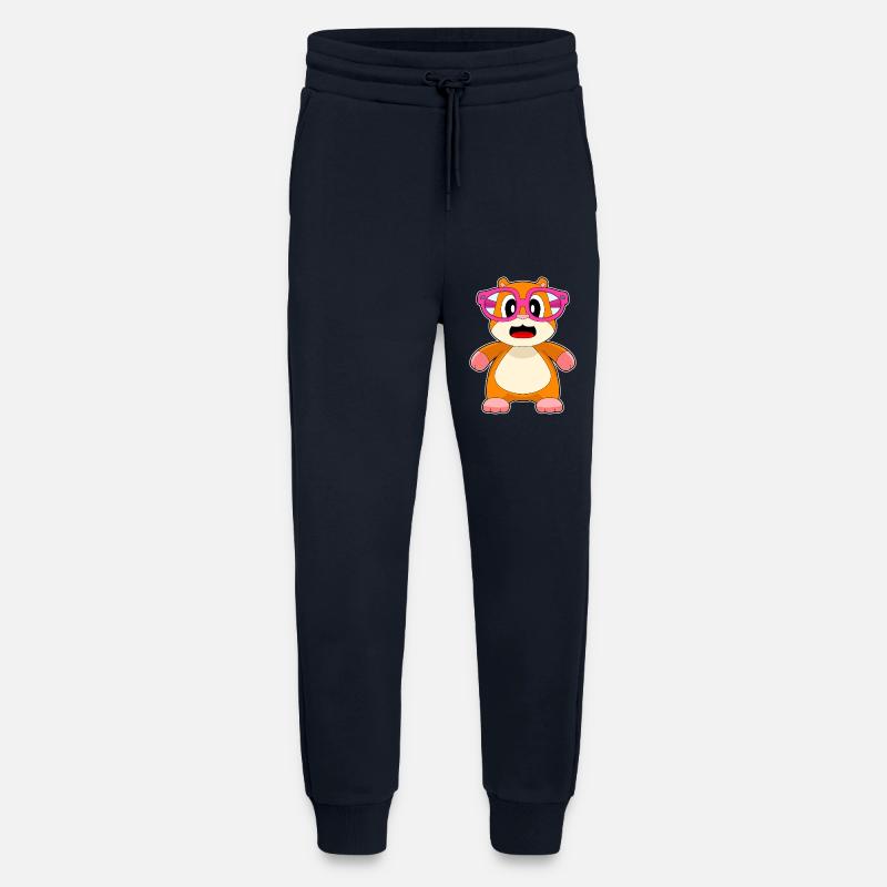 Hamster Brille - Jogginghose - made by SPREAD - DARK NAVY