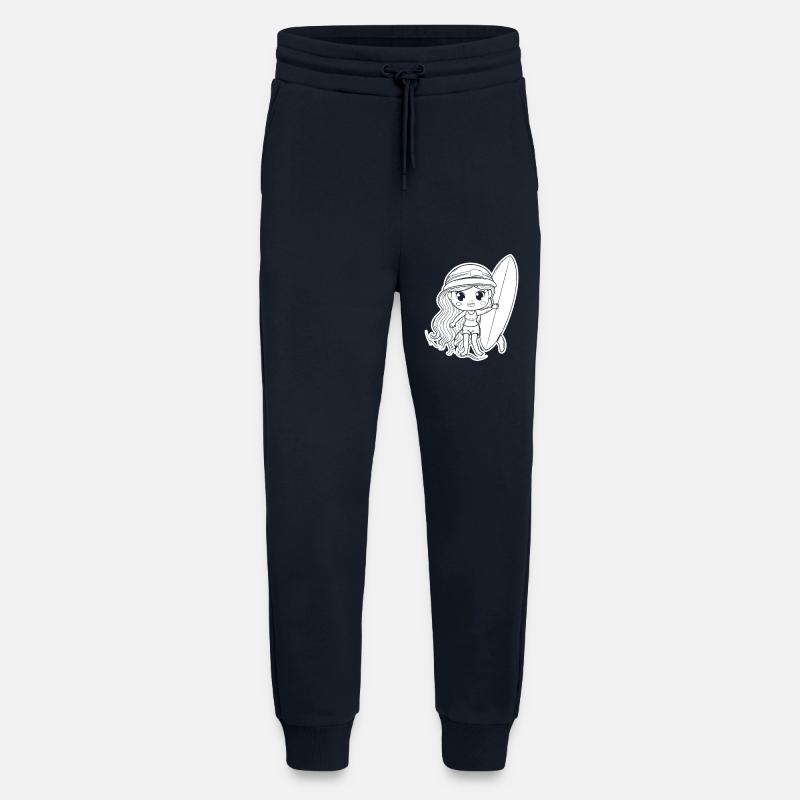 Kleines Surfer Mädchen - Jogginghose - made by SPREAD - DARK NAVY