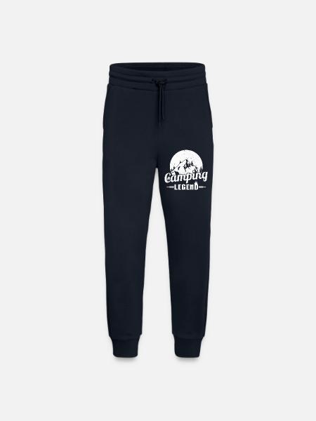 Mountain Camping Legend Design - Jogging Pants - made by SPREAD  - DARK NAVY