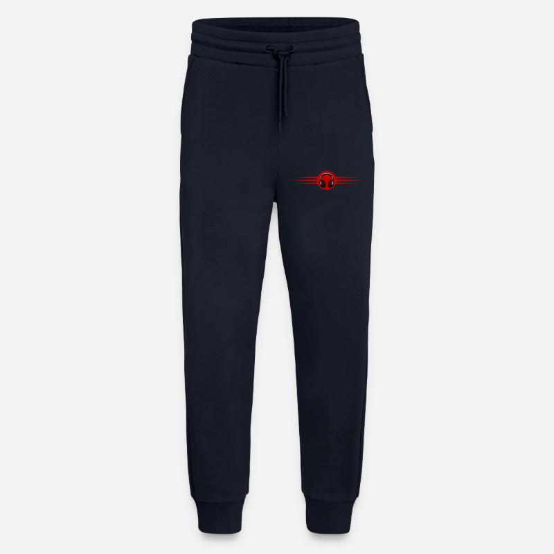 Kopfhörer Musik - Jogginghose - made by SPREAD - DARK NAVY