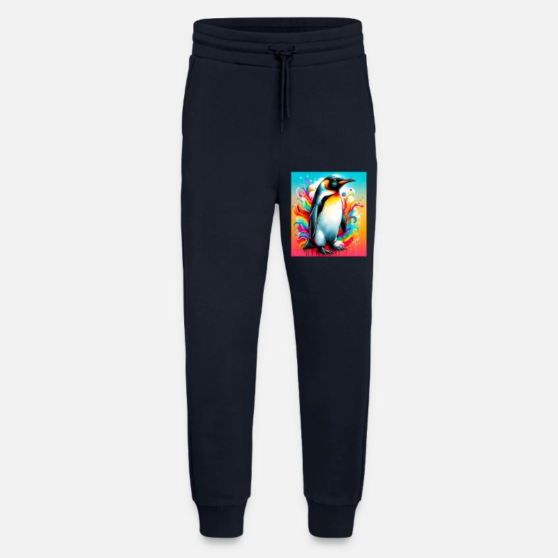 pingouin - Pantalon de jogging bio décontracté fabriqué en UE - DARK NAVY