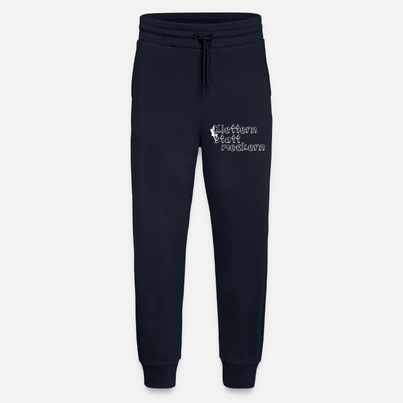 klettern statt meckern - Jogginghose - made by SPREAD - DARK NAVY