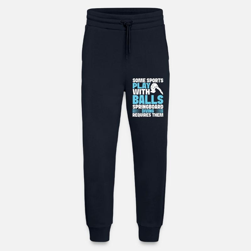 Kunstspringen Turmspringer Sprungbrett - Jogginghose - made by SPREAD - DARK NAVY