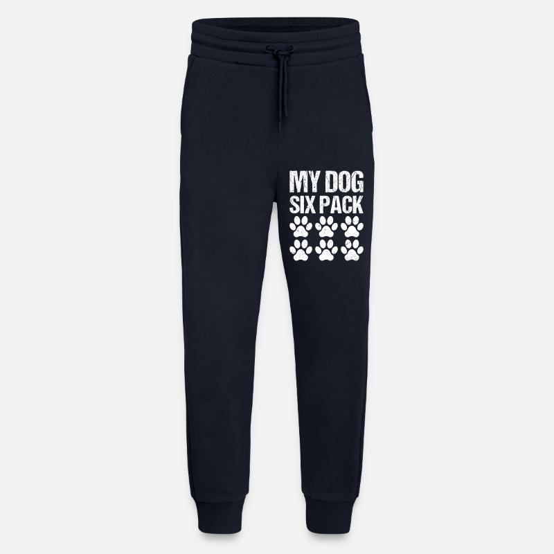 my dog six pack - Jogging Pants - made by SPREAD - DARK NAVY