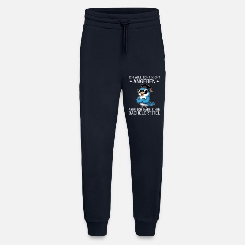 Bachelor Abschluss geschafft - Bachelortitel - Jogginghose - made by SPREAD - DARK NAVY