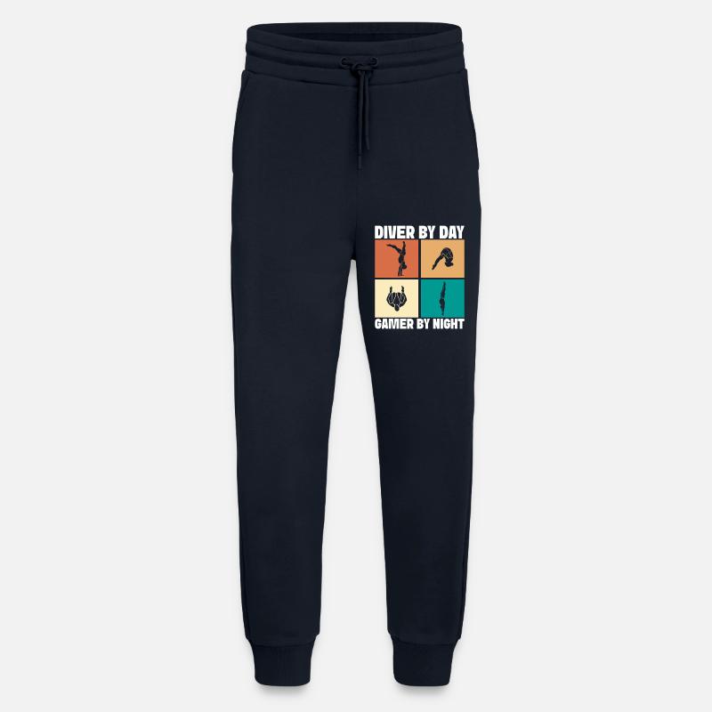 Kunstspringen Turmspringer Sprungbrett - Jogginghose - made by SPREAD - DARK NAVY