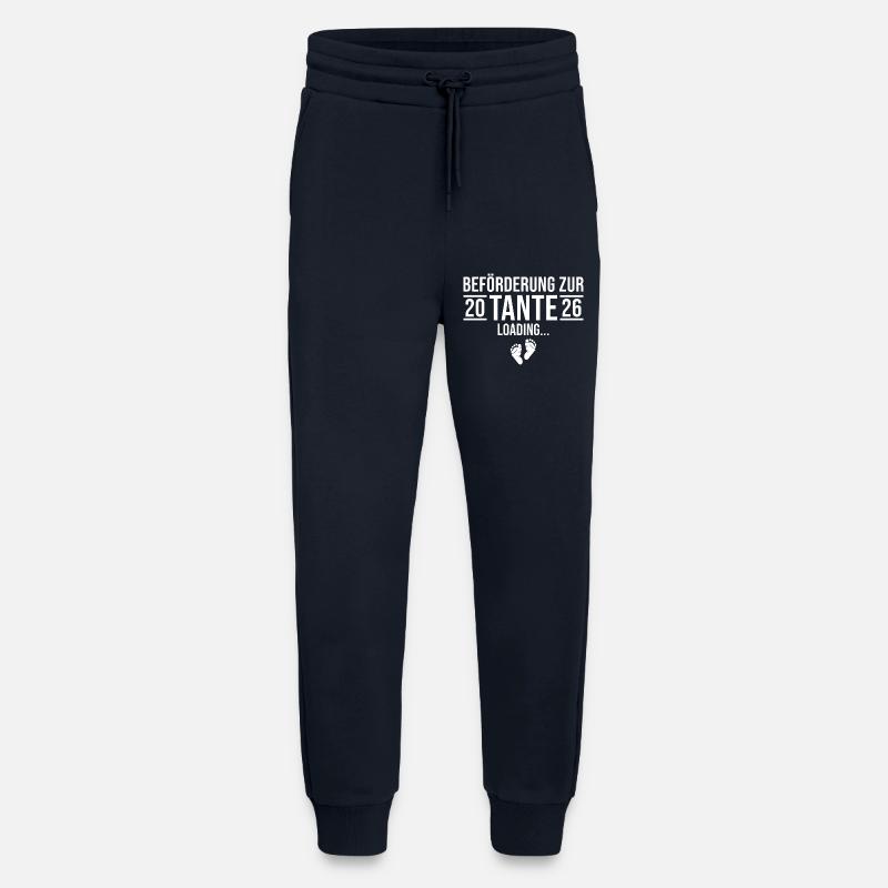 Tante 2026 loading - Werdende Patentante - Jogginghose - made by SPREAD - DARK NAVY