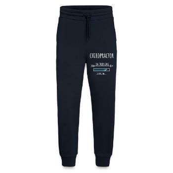 Geschenk Beruf Ausbildung Chiropraktiker - Jogginghose - made by SPREAD - DARK NAVY - Vorne