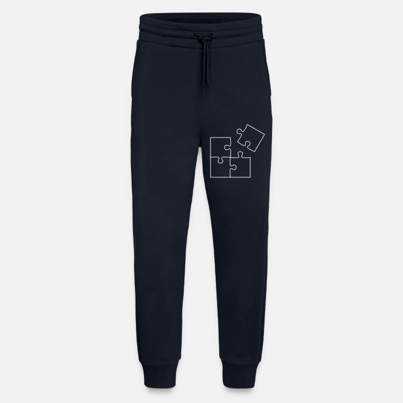 Puzzle - Jogging Pants - made by SPREAD  - DARK NAVY