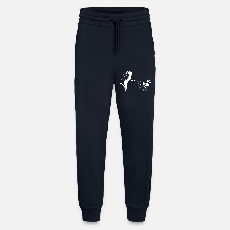 Fairytale fairy with heart magic - Jogging Pants - made by SPREAD  - DARK NAVY