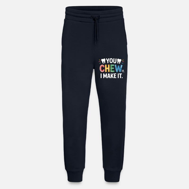 Dentalkeramik Techniker Kunst - Jogginghose - made by SPREAD - DARK NAVY
