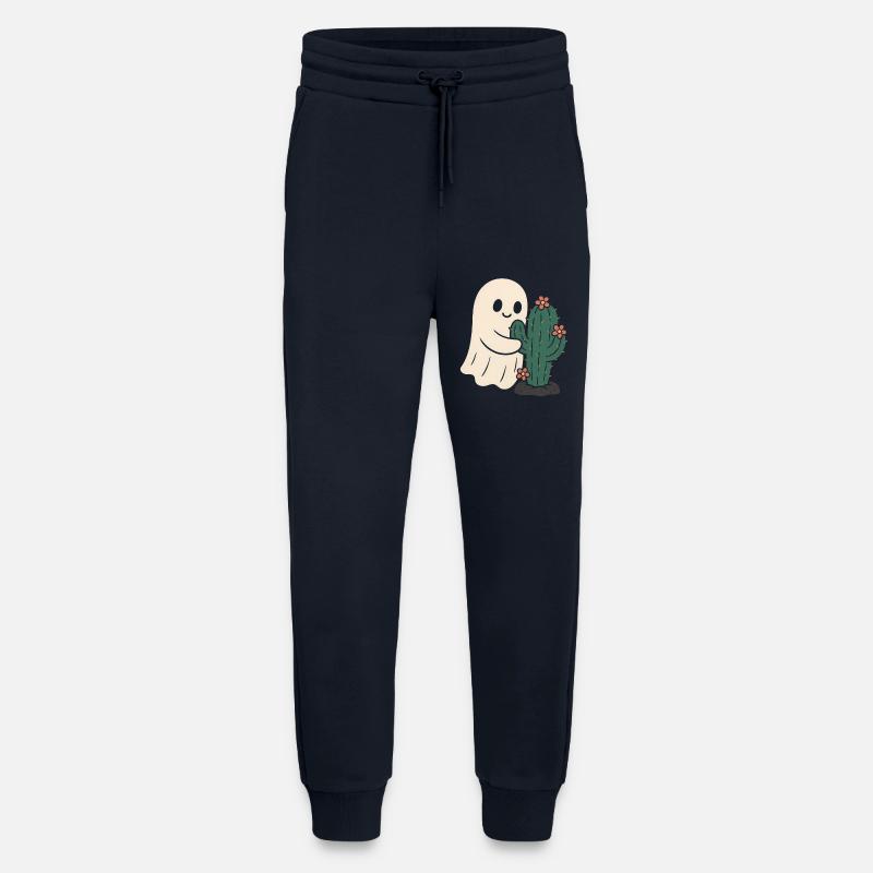 Geist umarmt Kaktus Blumen - Jogginghose - made by SPREAD - DARK NAVY