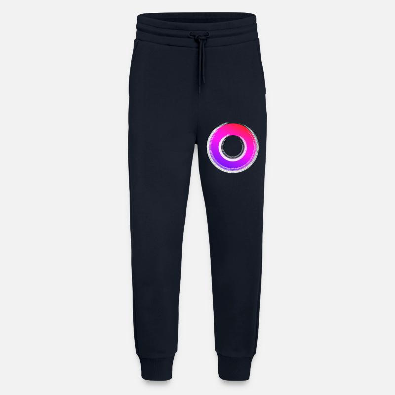 Gradient Ring Glanz - Jogginghose - made by SPREAD - DARK NAVY