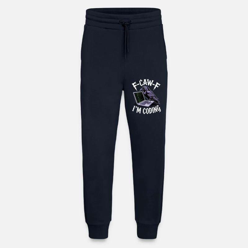 F-Caw-F I'm Coding - Jogging Pants - made by SPREAD  - DARK NAVY