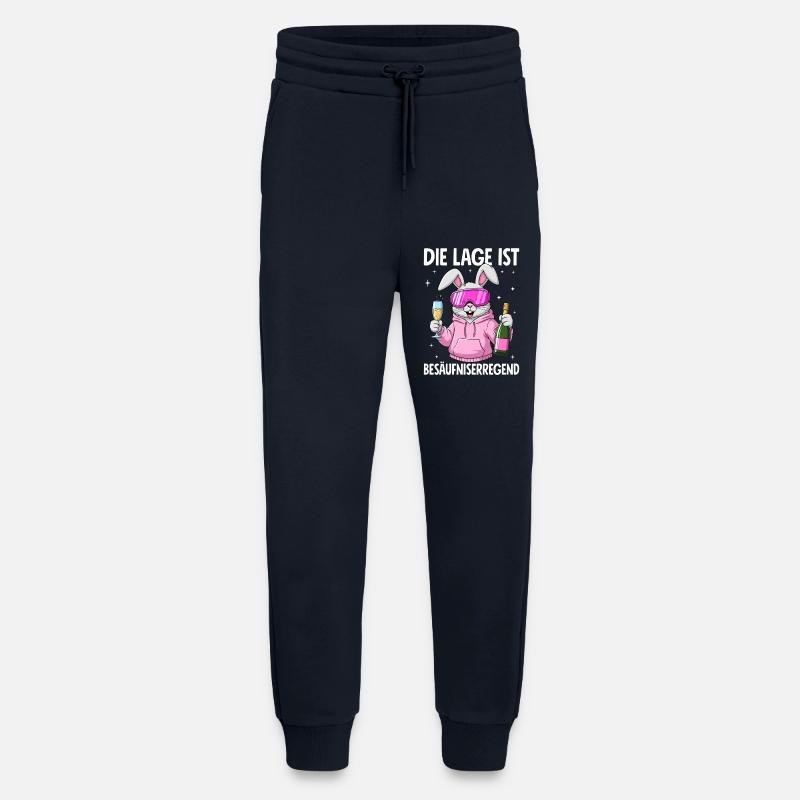 The situation is drunkenness - Jogging Pants - made by SPREAD - DARK NAVY