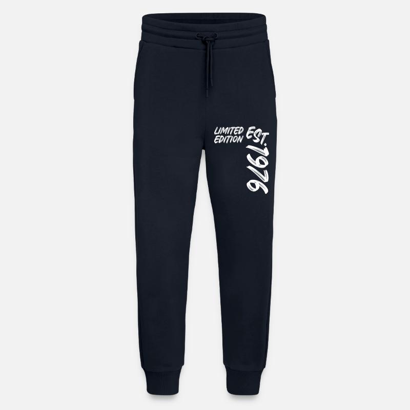 Édition limitée Est. 1976 - Pantalon de jogging bio décontracté fabriqué en UE - DARK NAVY