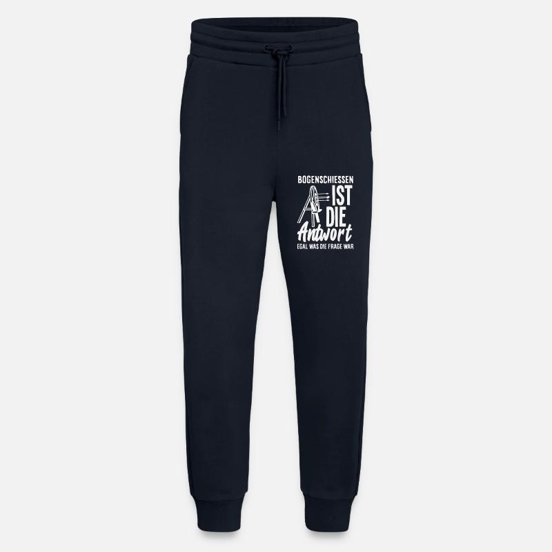 Ich gehe Bogenschießen - Jogginghose - made by SPREAD - DARK NAVY