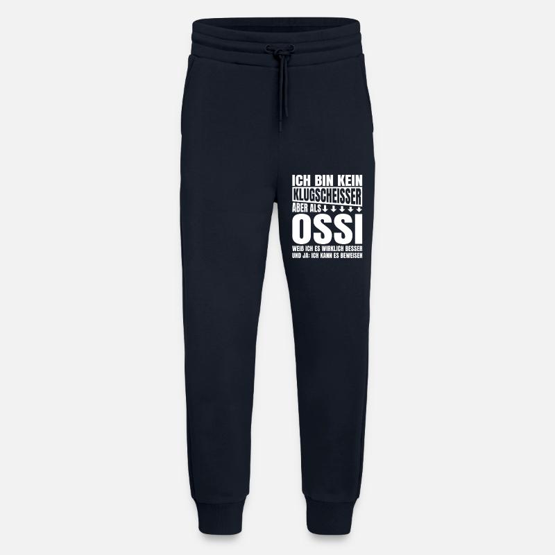 I'm not a smartass Ossi - Jogging Pants - made by SPREAD  - DARK NAVY