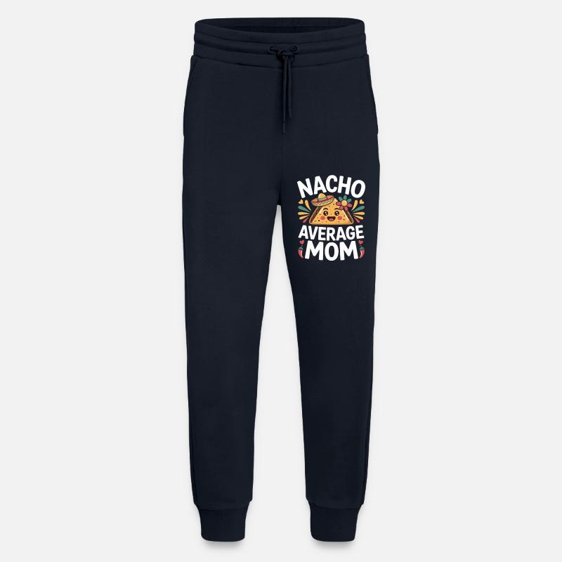 Nacho Average Mom Funny - Jogging Pants - made by SPREAD  - DARK NAVY